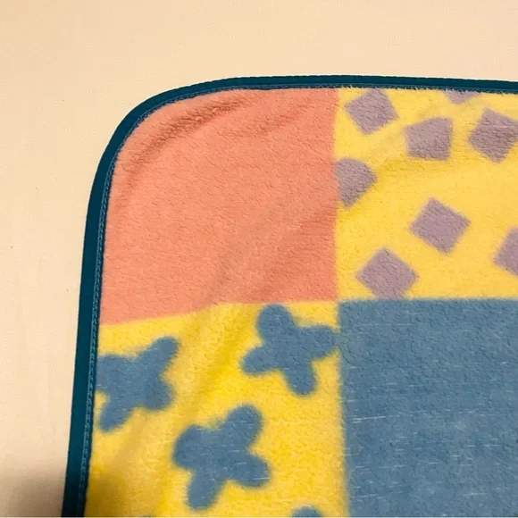 Vintage Winnie The Pooh Blanket Patchwork Fleece 46” x 34” - Picture 15 of 16